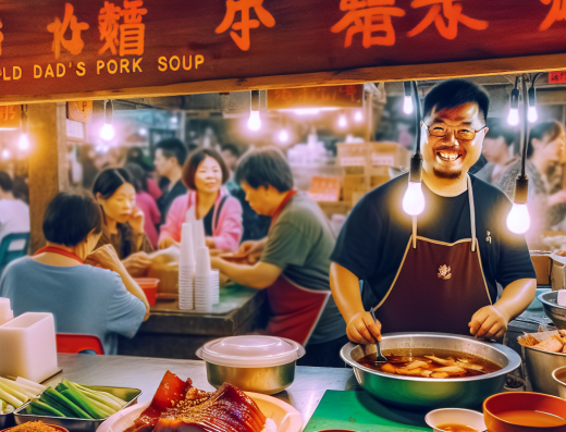 夜間食堂老爹肉羹